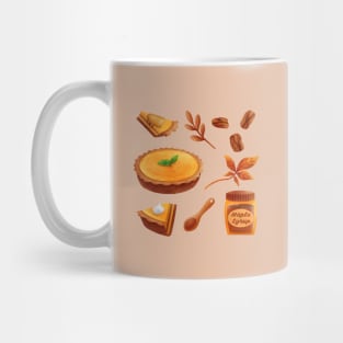 Autumn Pumpkin Pie Mug